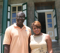 CHEF Founder, Odell Bussue and Ingrid Dawkins