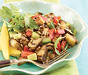 Curried Eggplant and Lentil Salad
